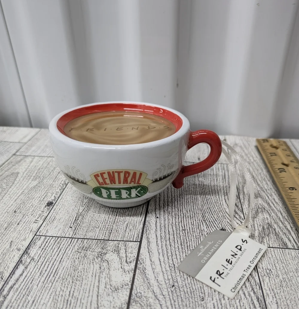 Friends Central Perk Coffee Mug Ornament